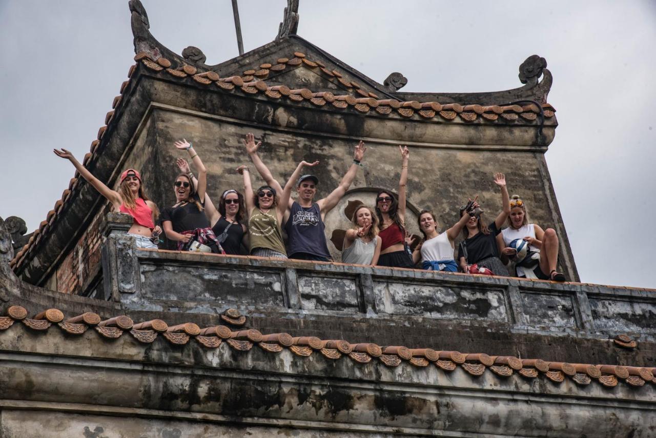 Vietnam Backpacker Hostels - Hue Exteriör bild